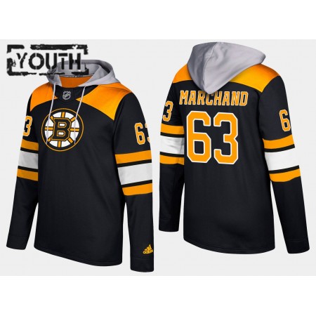 Barn Boston Bruins Brad Marchand 63 N001 Hooded Sweatshirt